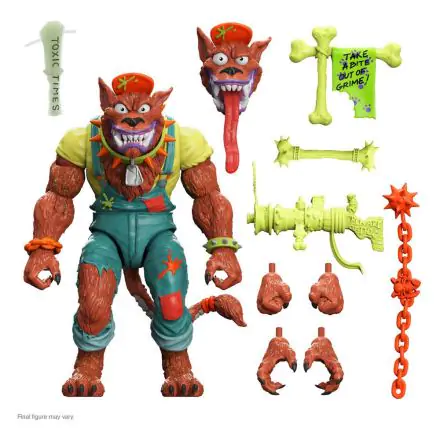 Toxic Crusaders Ultimates Action Figure Junkyard 18 cm termékfotója