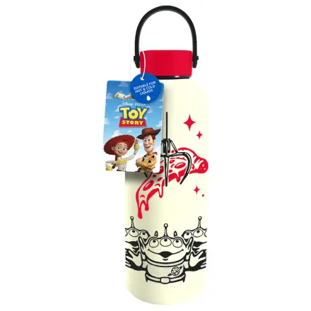 Toy Story Pizza Planet Metal Water Bottle with Carry Loop 500ml product photo