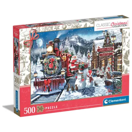 Train Station puzzle 500pcs product photo