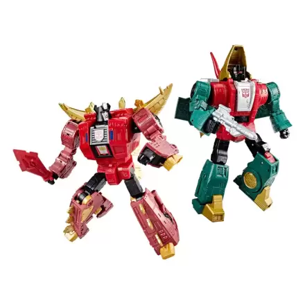 Transformers Age of the Primes Leader Class Action Figure G2 Universe Dinobots Snarl & Slug 19 cm product photo