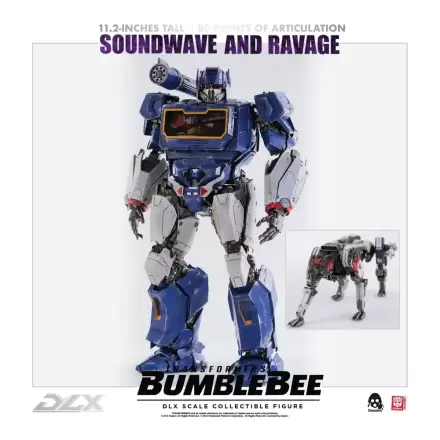 Transformers Bumblebee DLX Action Figure 2-Pack 1/6 Soundwave & Ravage 28 cm product photo