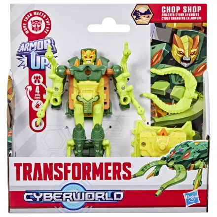 Transformers Cyberworld Chop Shop figure 10cm product photo