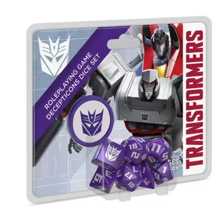 Transformers RPG Dice Set Decepticon product photo
