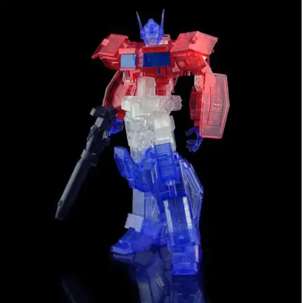 Transformers Furai Model Plastic Model Kit Optimus Prime IDW (Clear Ver.) 16 cm product photo