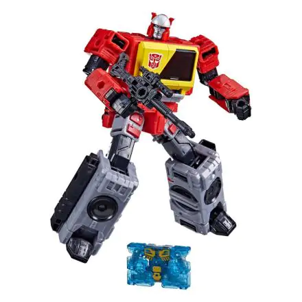 Transformers Generations War for Cybertron: Kingdom Voyager Class Action Figure 2021 Autobot Blaster & Eject 18 cm product photo