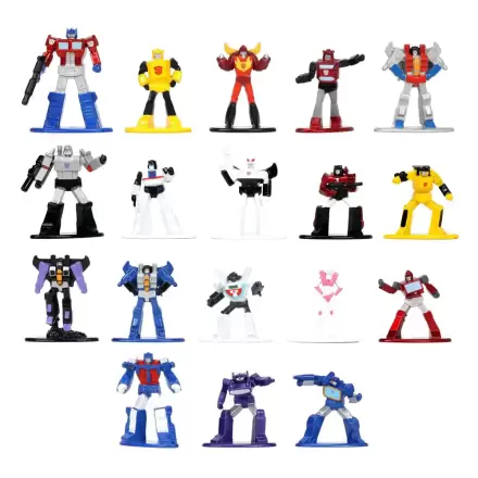 Transformers Nano Metalfigs Diecast Mini Figures 18-Pack Wave 1 4 cm termékfotója