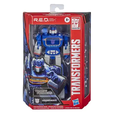Transformers R.E.D Generations Soundwave figure 15cm product photo