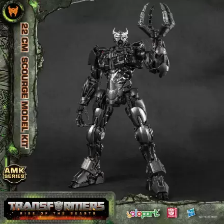 Transformers: Rise of the Beasts AMK Series Plastic Model Kit Scourge 22 cm termékfotója