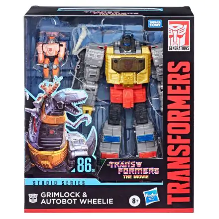 Transformers Studio Series Leader Class Grimlock & Autobot Wheelie figure 20cm product photo