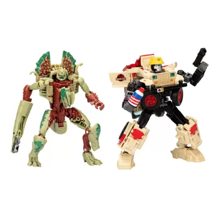 Transformers x Jurassic Park Action Figure 2-Pack Dilophocon & Autobot JP12 termékfotója