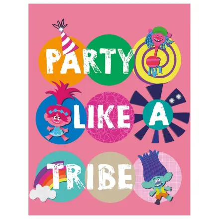 Trolls Party Fleece Blanket product photo