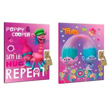 Trolls Poppy diary with locker product photo