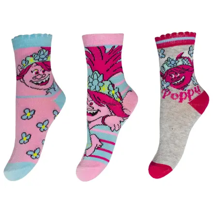 Trolls Poppy Smile Kids' Socks 27/30 product photo