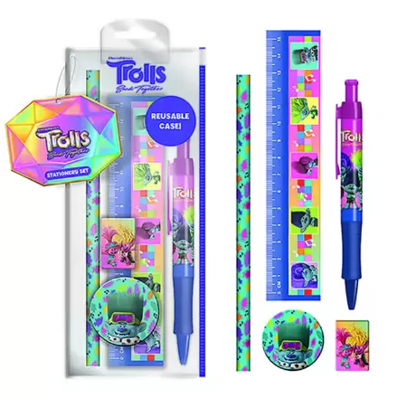Trolls stationary set product photo