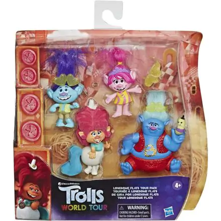 Trolls World Tour 4-pk figures product photo