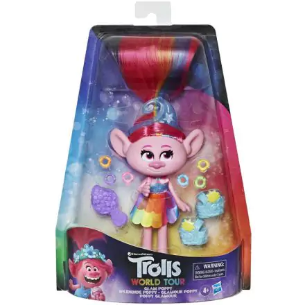 Trolls World Tour Glam Poppy doll product photo