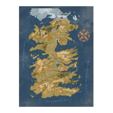 Game of Thrones Puzzle Cersei Lannister Westeros Map product photo