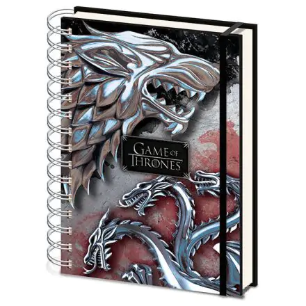 Game of Thrones Stark & Targayen A5 notebook product photo