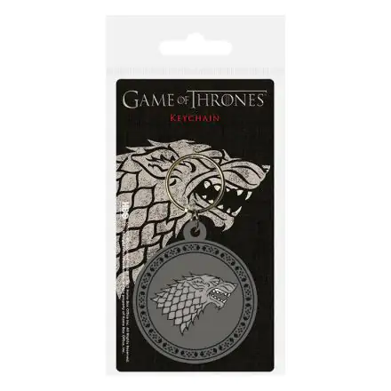 Game of Thrones Stark rubber keychain product photo