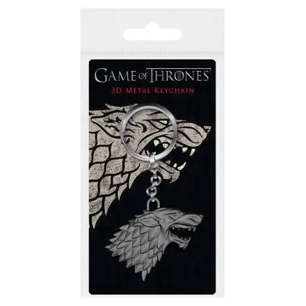Game of Thrones 3D Metal Keychain Stark Sigil 6 cm product photo