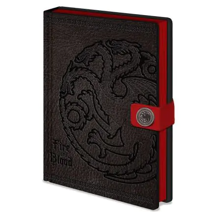 Game of Thrones Targaryen A5 premium notebook product photo