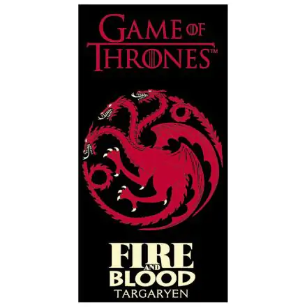 Game of Thrones Fire and Blood Targaryen cotton beach towel product photo