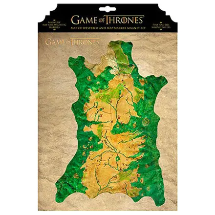 Game of Thrones Westeros magnetic map product photo