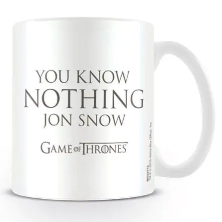Game of Thrones Mug You Know Nothing Jon Snow product photo