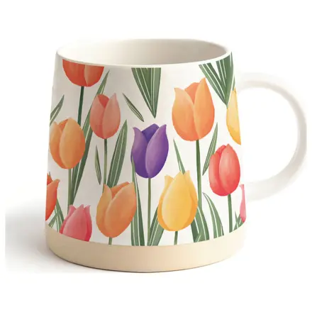 Tulips mug 420ml product photo
