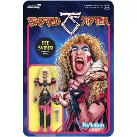 Twisted Sister  ReAction Action Figure Dee Snider 10 cm termékfotója