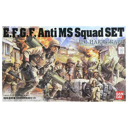 U.C. Hard Graph 1/35 Mobile Suit Gundam E.F.G.F. Anti MS Squad product photo