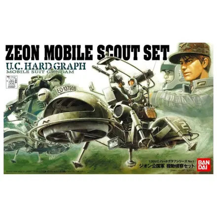 U.C. Hard Graph 1/35 Mobile Suit Gundam Zeon Mobile Scout Set product photo