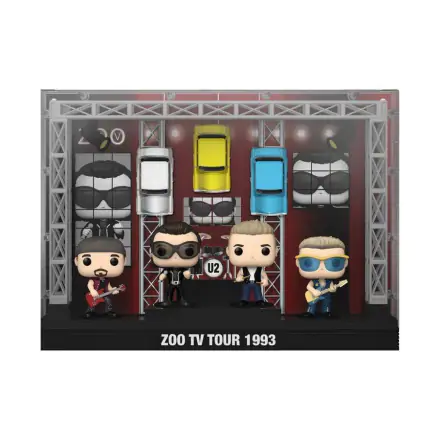 U2 POP! Moments DLX Vinyl Figure 4-Pack Zoo TV 1993 Tour 9 cm termékfotója