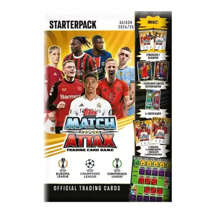 UEFA Club Competitions Match Attax TCG Saison 2024/25 Starterpack *German Version* product photo