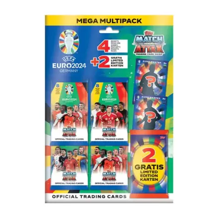 UEFA EURO 2024 Trading Cards Mega Multipack termékfotója