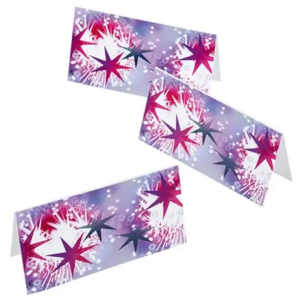 Seating Card Happy New Year 6 pcs product photo