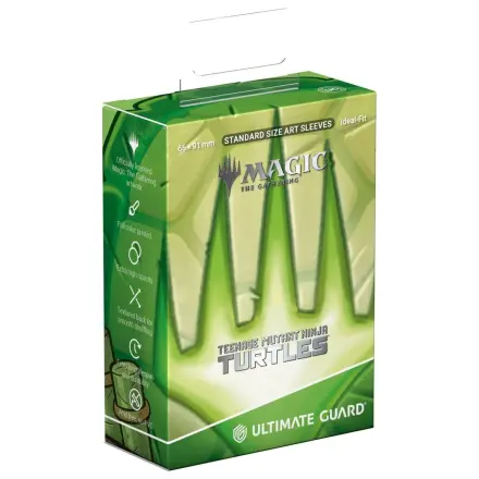 Ultimate Guard Art Sleeves Magic: The Gathering | Teenage Mutant Ninja Turtles - Turtle Planeswalker Symbol product photo