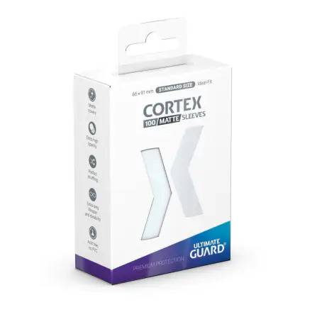 Ultimate Guard Cortex Sleeves Standard Size Matte Transparent (100) termékfotója