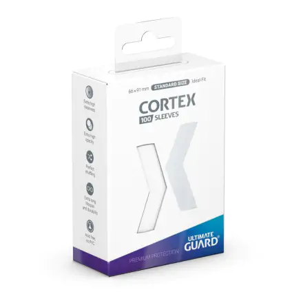 Ultimate Guard Cortex Sleeves Standard Size White (100) termékfotója