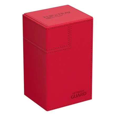 Ultimate Guard Flip`n`Tray 80+ XenoSkin Monocolor Red termékfotója