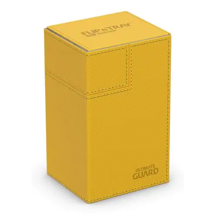Ultimate Guard Flip´n´Tray  Deck Case 80+ Standard Size XenoSkin Amber product photo