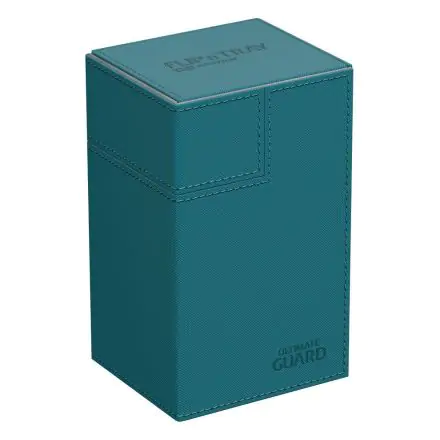 Ultimate Guard Flip´n´Tray  Deck Case 80+ Standard Size XenoSkin Petrol Blue product photo