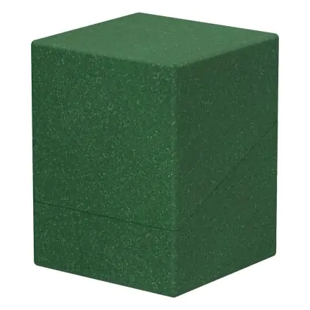 Ultimate Guard Return To Earth Boulder Deck Case 100+ Standard Size Green product photo