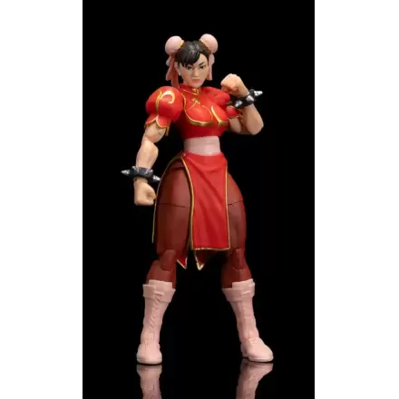 Ultra Street Fighter II: The Final Challengers Action Figure 1/12 Chun-Li Player 2 Red Ver. 15 cm product photo