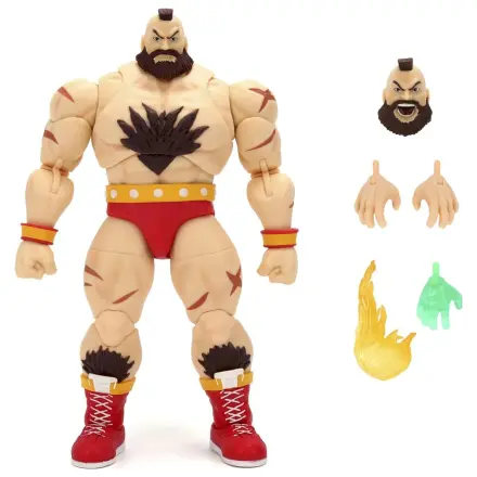 Ultra Street Fighter II: The Final Challengers Action Figure 1/12 Zangief 18 cm       product photo