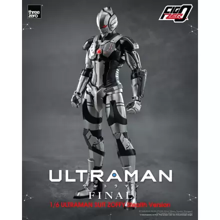 Ultraman Final FigZero Action Figure 1/6 Ultraman Suit Zoffy Stealth Version 30 cm termékfotója