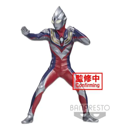 Ultraman Tiga Hero's Brave PVC Statue Ultraman Tiga Day & Night Special Ver. 18 cm product photo
