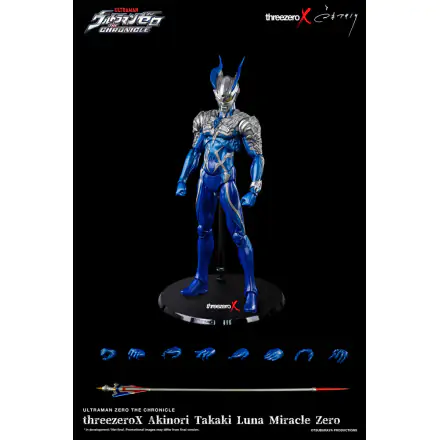 Ultraman Zero: The Chronicle Action Figure 1/6 Luna Miracle Zero by Akinori Takaki 35 cm product photo