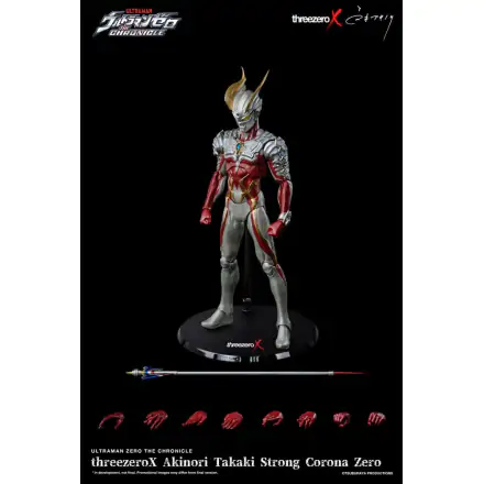 Ultraman Zero: The Chronicle Action Figure 1/6 Strong Corona Zero by Akinori Takaki 40 cm product photo