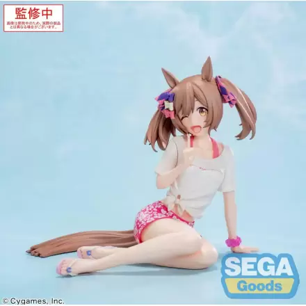 Uma Musume Pretty Derby Yumemirize PVC Statue Smart Falcon Gaze on Me! 14 cm product photo